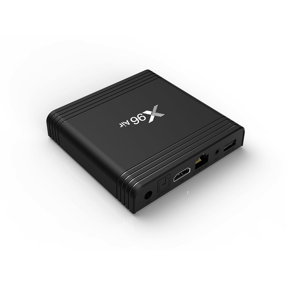 X96 Air Android 9.0 Amlogic S905X3 Quad Core TV Box Dual Band WiFi Bluetooth Media Player 4 64GB X96 Air Android 9.0 Amlogic S905X3 Quad Core TV Box Dual Band WiFi Bluetooth Media Player 4 64GB